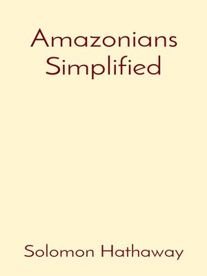 cover image of Amazonians Simplified